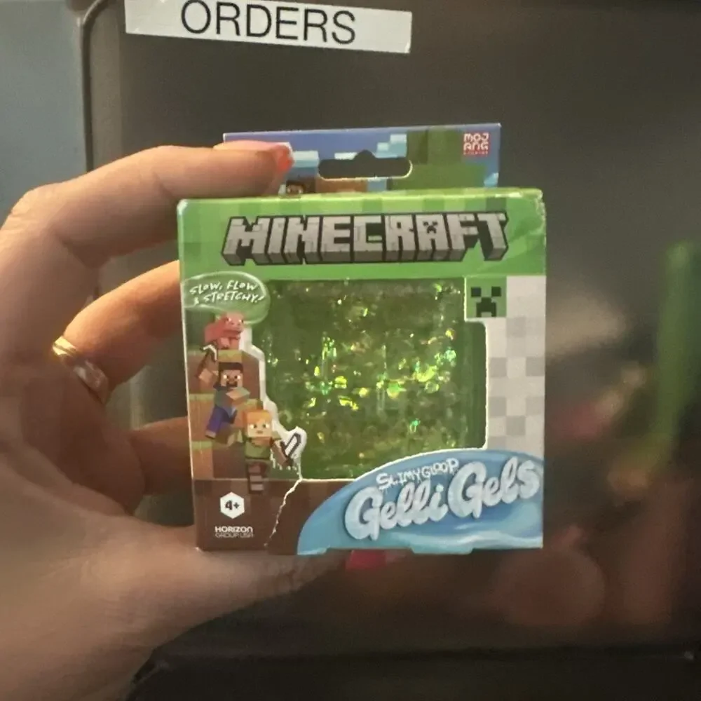 Minecraft Slimygloop Gelli Gels Green New Viral Creeper Gel